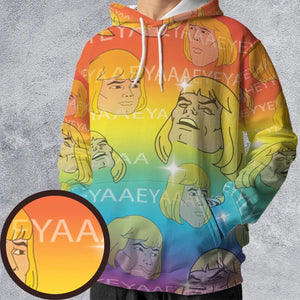 HEYYEYAA He-Man MOTU All-over Print Hoodie