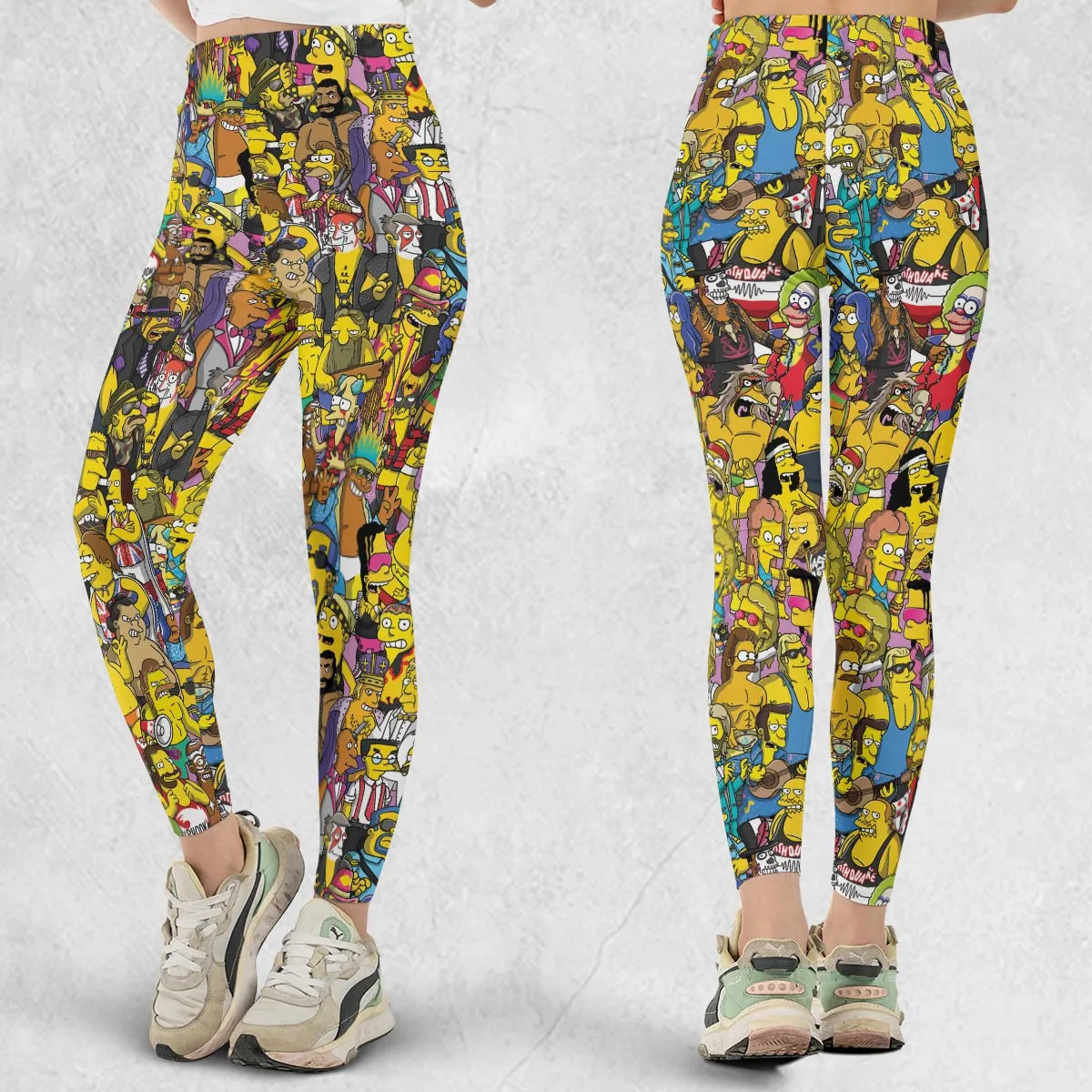 WWF Simpsons Legging
