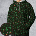 Funny Plants Pattern All-over Print Hoodie