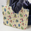 Morphin Team Power Rangers Large Tote Bag