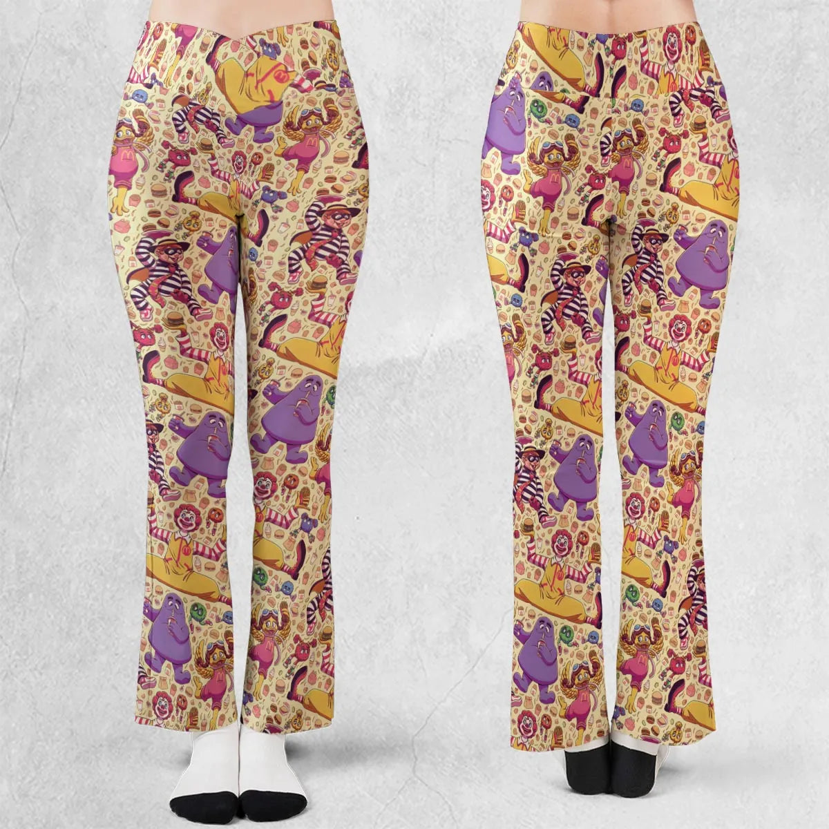 The McDonald's Gang Flare Leggings