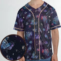 Tardis Doctor Who Seamless Unisex Baseball Jersey