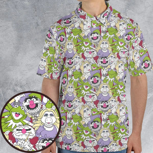 Muppet Mania The Muppets AOP Men/Women Polo Shirt