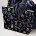 TMNT Universal Monsters And Sewer Slasher Toys Large Tote Bag