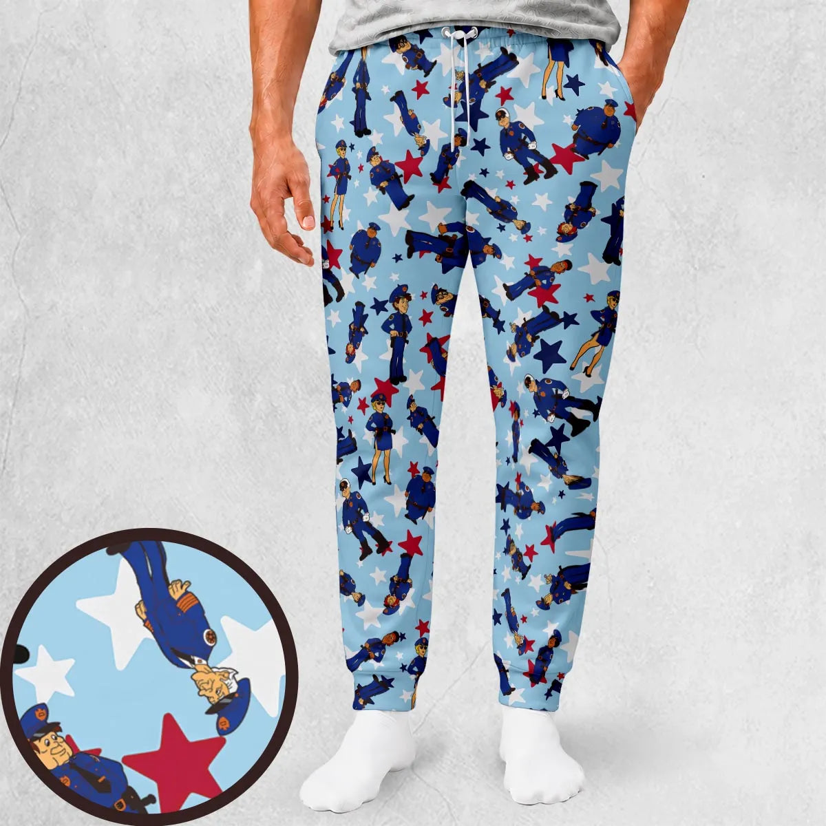 Police Academy Cartoon Characters Sweatpants