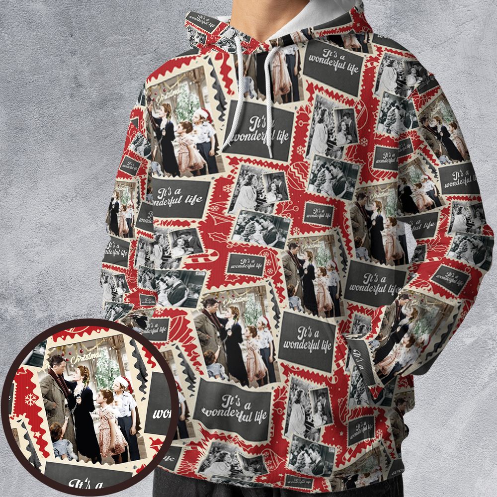 All-over Print Hoodie - JMHS2GUU -  - 1