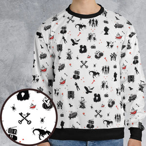 Legandary Bands Mashup All-over Print Sweatshirt