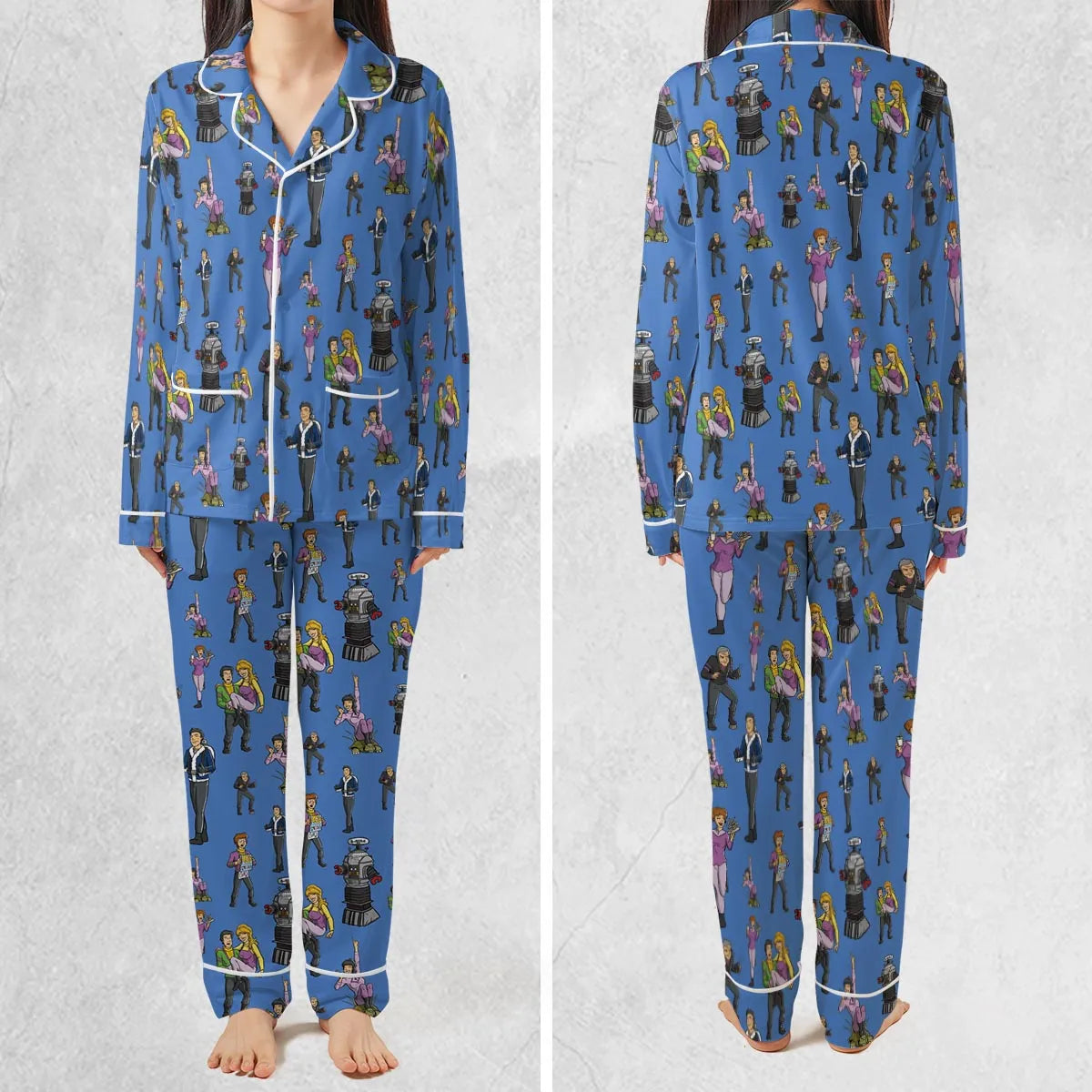 Lost In Space Characters Pajamas Set