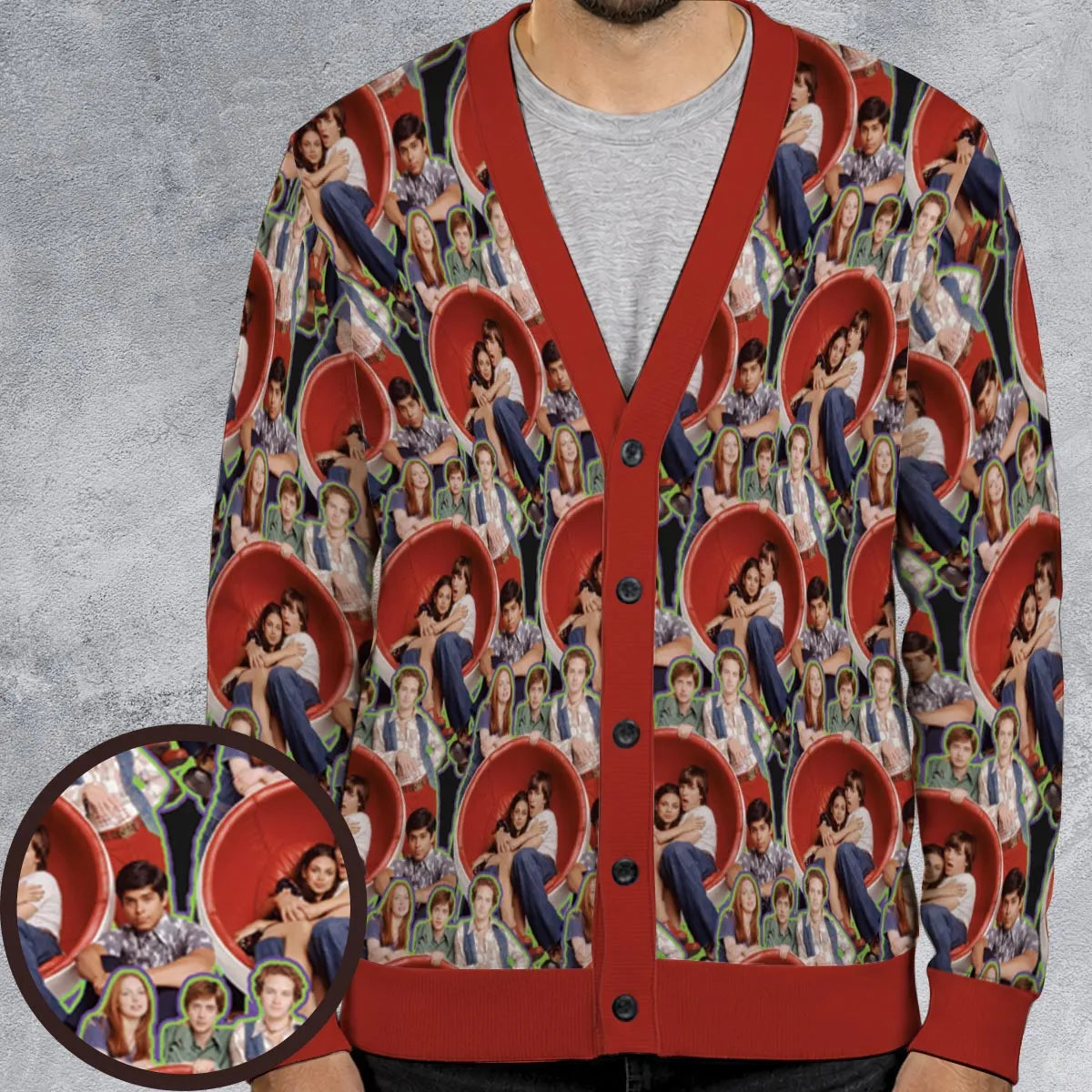 Groovy Look That 70s Show Cardigan