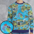 Ghibli Land All-over Print Sweatshirt