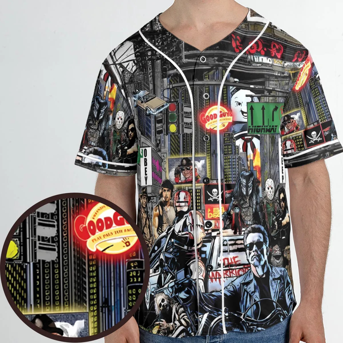 The 80s Iconic Unisex Baseball Jersey