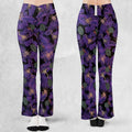 Alien Facehugger Ovomorph Flare Leggings