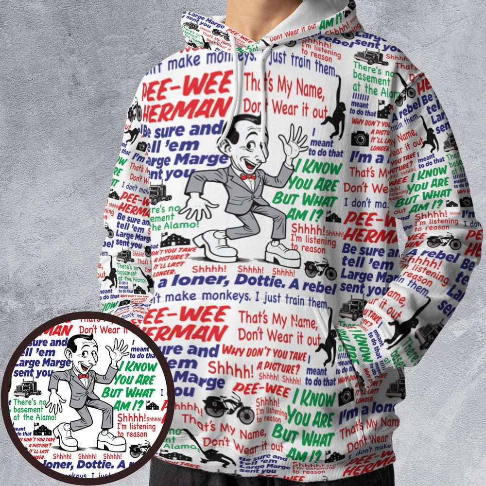 All-over Print Hoodie - 5XPXF5NA -  - 1