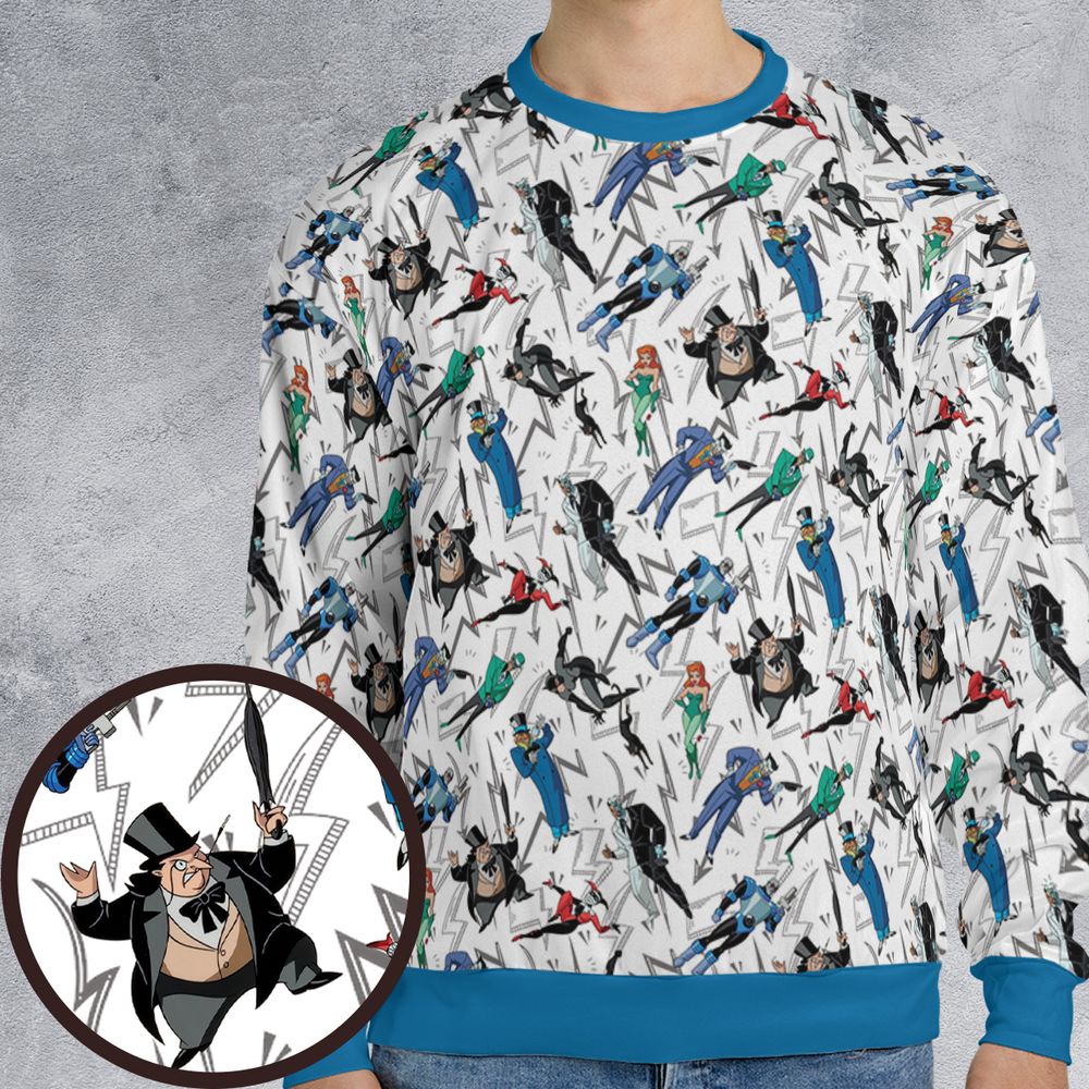 All-over Print Sweatshirt -  - 1