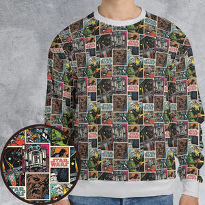 Star Wars Comic All-over Print Sweatshirt