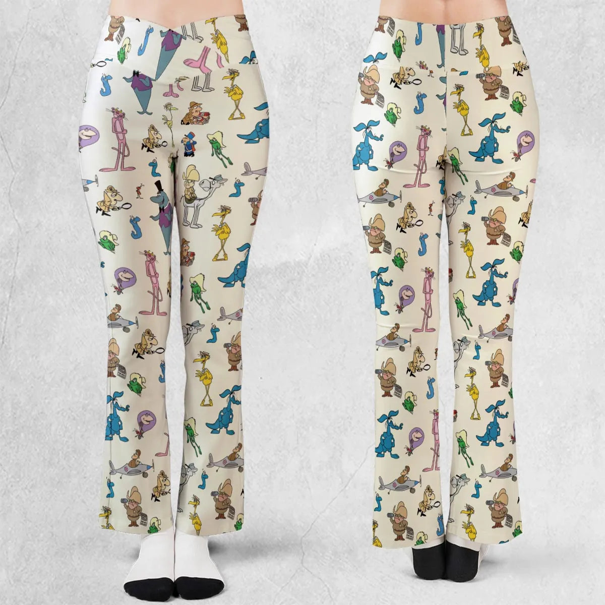 Just happens to be Pink Panther Flare Leggings