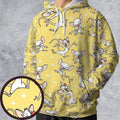 Lab Style Pinky and the Brain All-over Print Hoodie