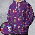 Three amigos Donald Ducktales All-over Print Hoodie