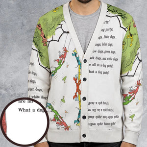 A Dog Party Cardigan