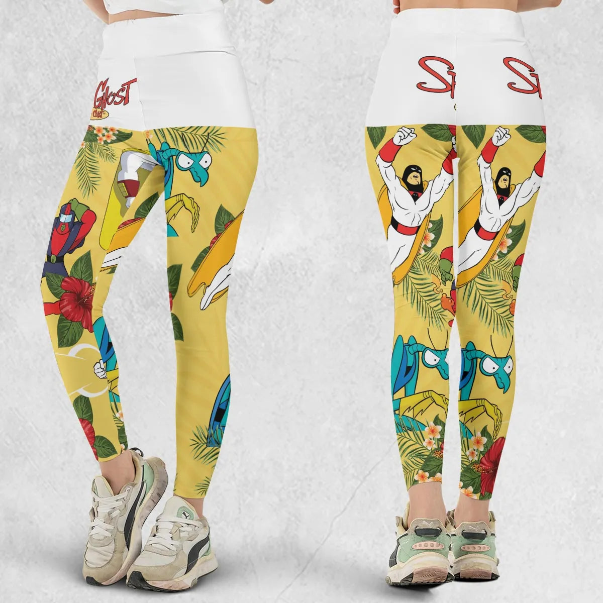 Space Ghost Coast to Coast Characters Legging