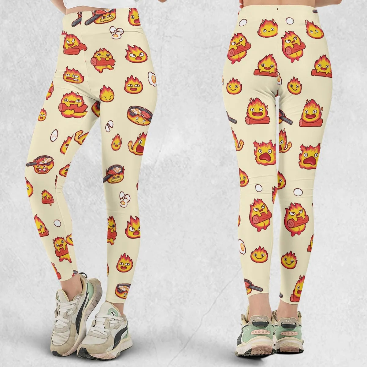 Calcifer Howl’s Moving Castle Legging