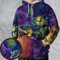Pokemon Starry Night Campfire All-over Print Hoodie