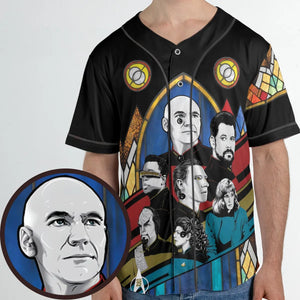 The Next Generation Star Trek Unisex Baseball Jersey