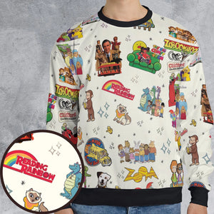 If You Were A PBS Kid All-over Print Sweatshirt