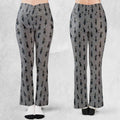 Wednesday Dance Pattern Flare Leggings
