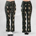 Cthulhu H.P Lovecraft Miskatonic University Flare Leggings
