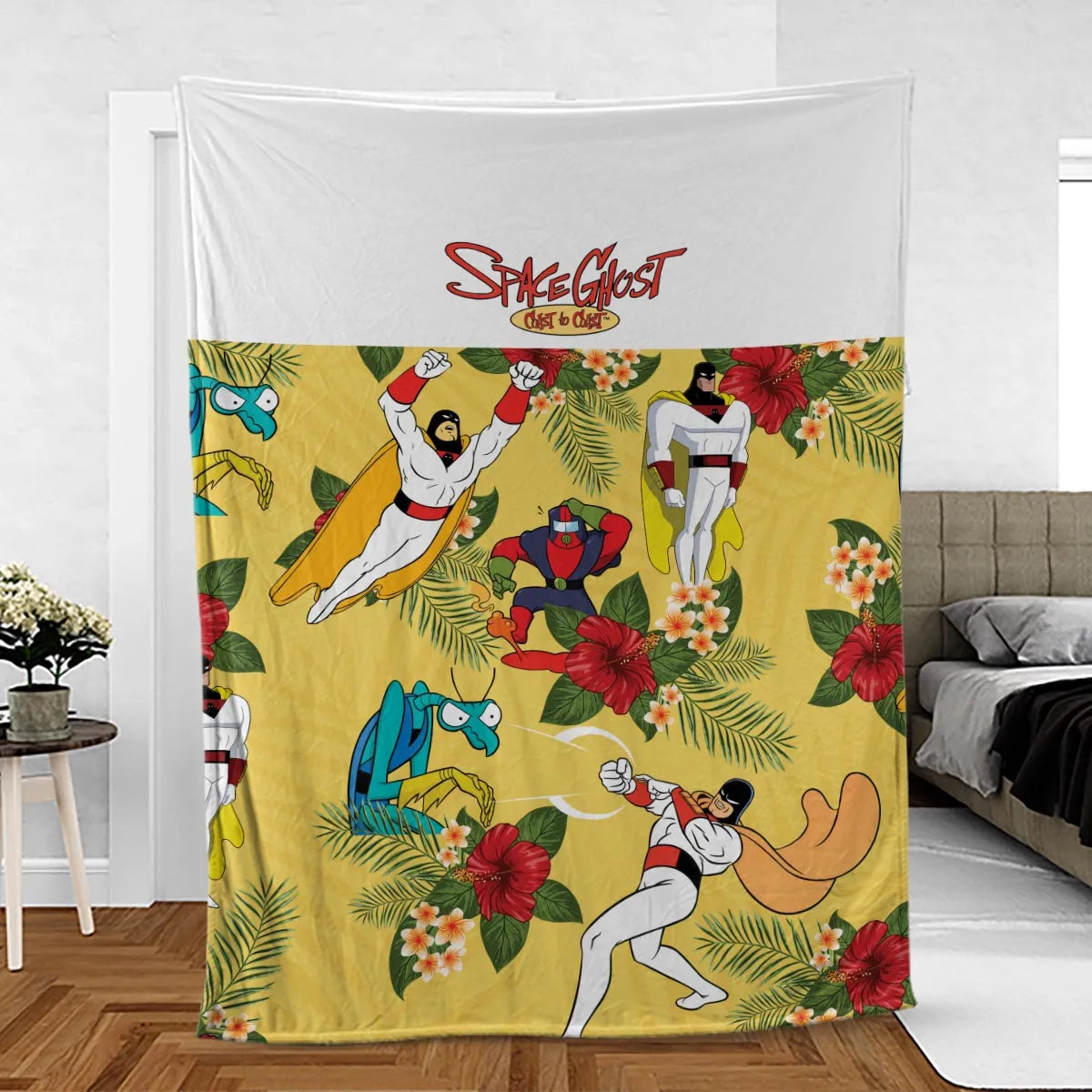 Space Ghost Coast to Coast Characters Fleece Blanket