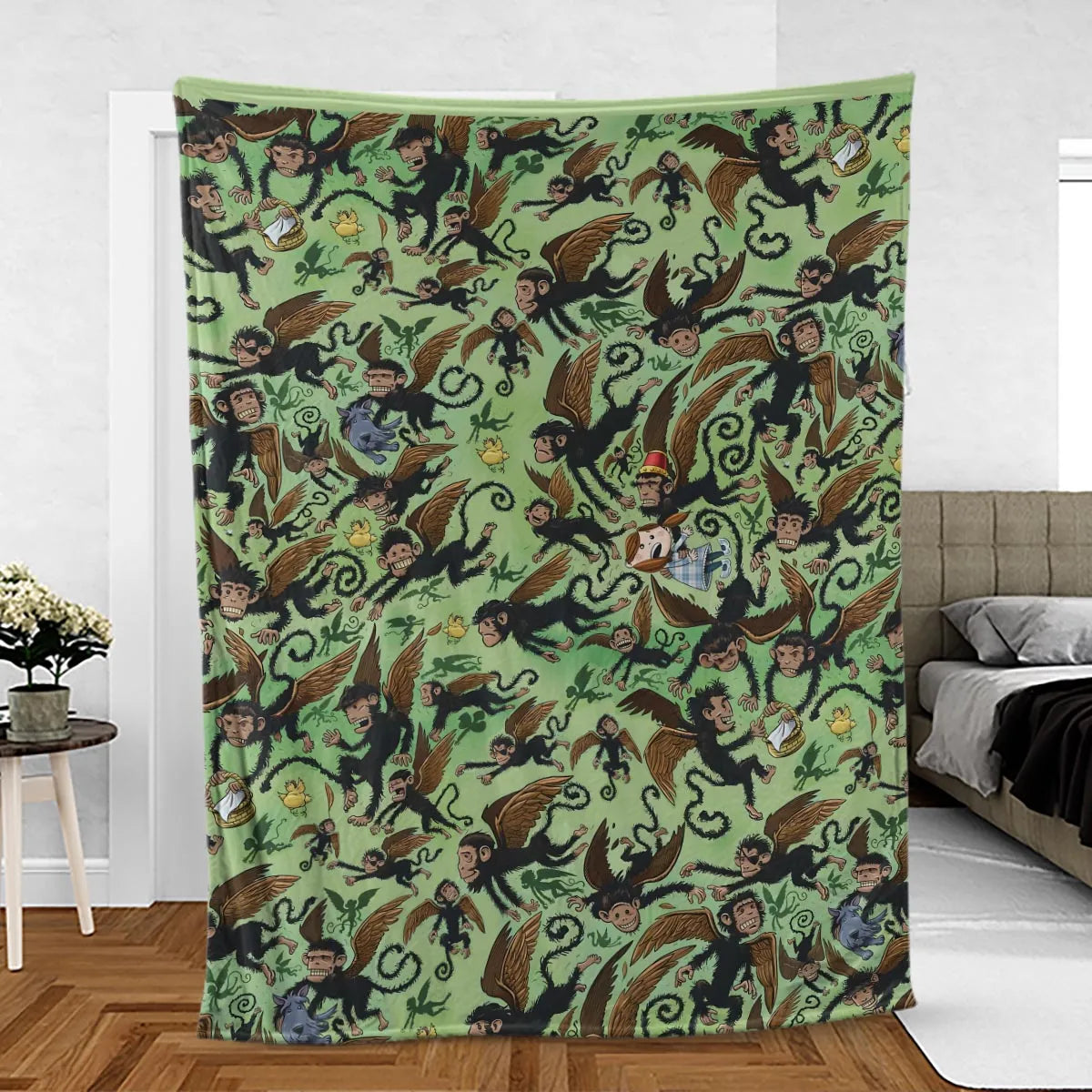 Flying Monkeys The Wizard Of Oz Fleece Blanket