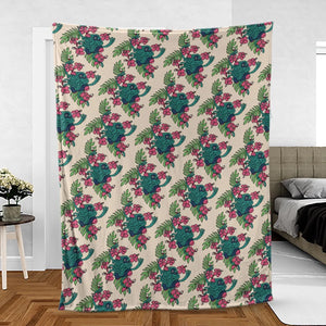 Tropical Tangrowth Pokemon Fleece Blanket