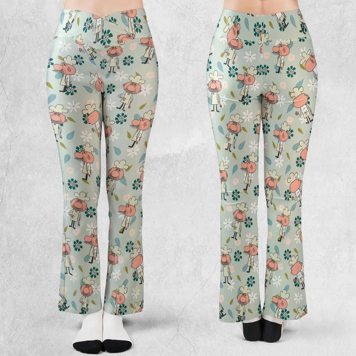 Old Bill Peabody's Improbable History Flare Leggings