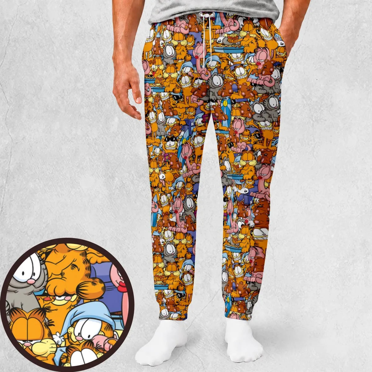Purr-fect Garfield Sweatpants