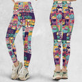 Aaahh!!! Real Monsters Characters Pattern Legging