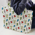 Emotions Pop Inside Out Haring Large Tote Bag