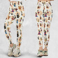 Nostalgia Underdog Characters Legging