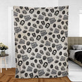 Creature Double Feature Horror Characters Fleece Blanket
