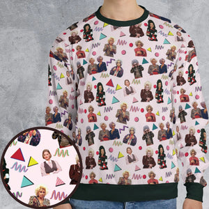 Judging You The Nanny All-over Print Sweatshirt