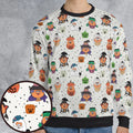 Memorable Friends McNugget Buddies Mcdonalds 1992 All-over Print Sweatshirt