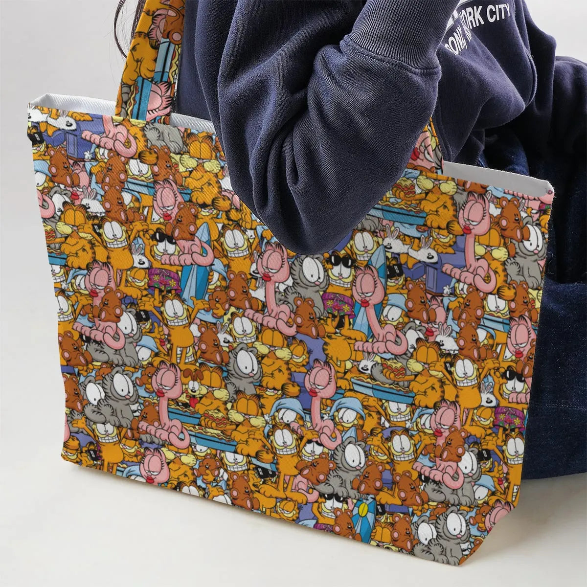 Garfield and Friends Large Tote Bag