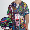 Horror Characters Cowardly Dog Unisex Baseball Jersey