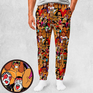 Classic WWF Cartoon Sweatpants