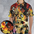 Great Power Dungeons AOP Men/Women Polo Shirt