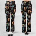 Showtime Beetlejuice Themed Flare Leggings