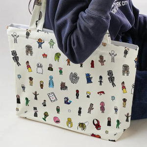 Doctor Who Universe Large Tote Bag