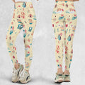 Ren and Stimpy Pattern Legging