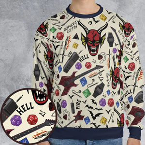 Hellfire Club Stranger Things All-over Print Sweatshirt