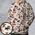 Whimsy Wear Pinocchio All-over Print Hoodie